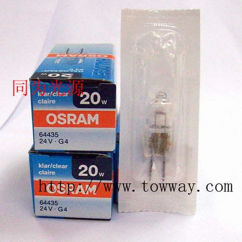 供应OSRAM 64435U 24V20WG4灯泡